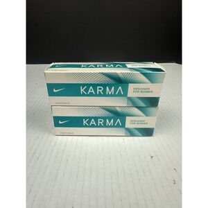 2 Boxes Nike KARMA Golf Balls Women 3 Pack *Brand New In Box* Discontinued‎ Nike